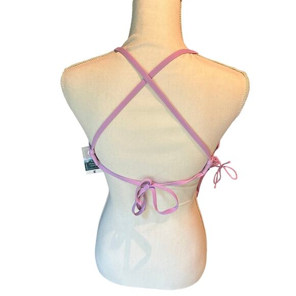 Eidonsurf Bikini Large bottoms and E top NWT Orchid Purple Micro Bikini P\ - Picture 2 of 16